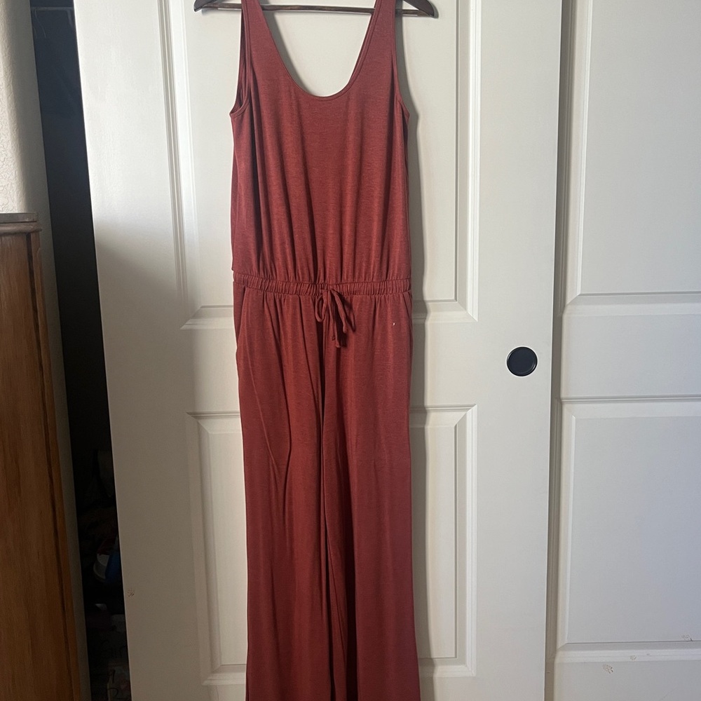 EUC Athleta Terracotta Jumpsuit